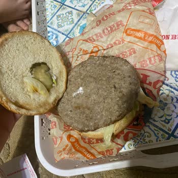 Trendyol Saloon Burger Hamburger Köftesi Koymamış