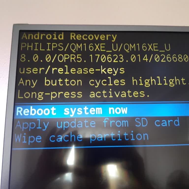 PHILIPS TV Philips 49PUS6401/12 TV Güncelleme Yapmıyor Ve Açılmıyor