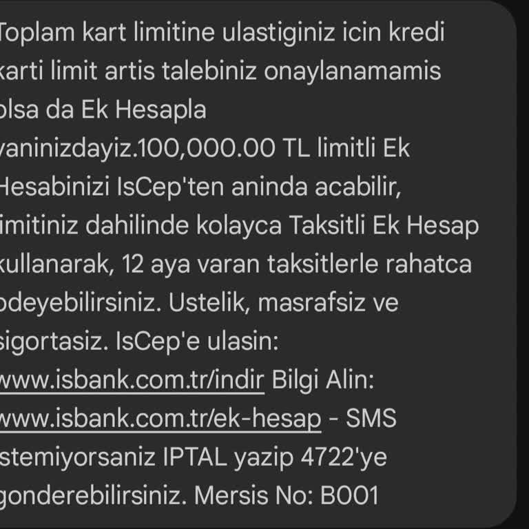 İş Bankası İşCep Ek Hesap Sorunu