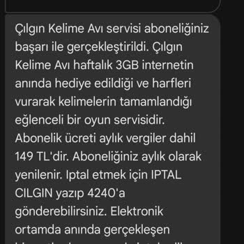 Vodafone Uygulamasında Beklenmedik Ücretlendirme Sorunu