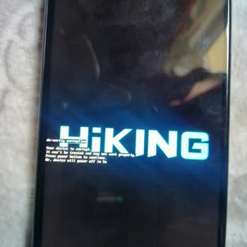 Hiking Yazılım Hatası Veriyor