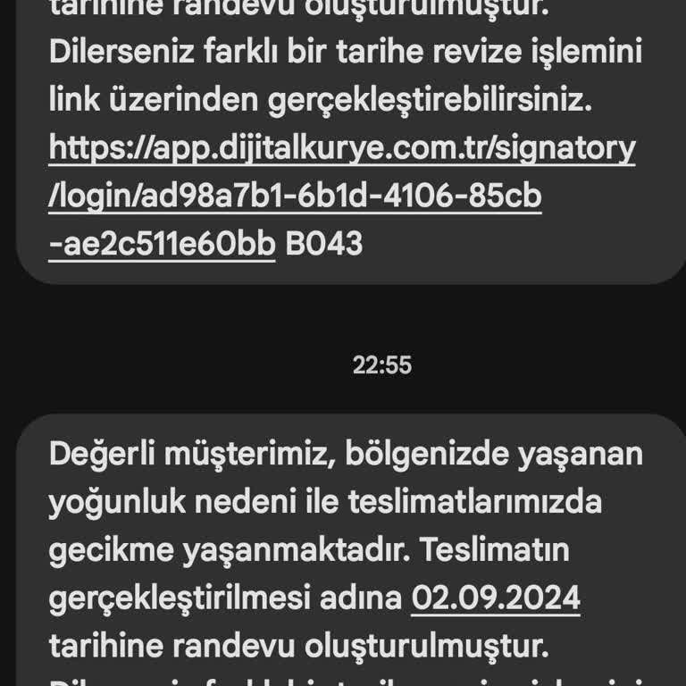Dijital Kurye Mağduriyet Hakkında Görüş Bildirimi