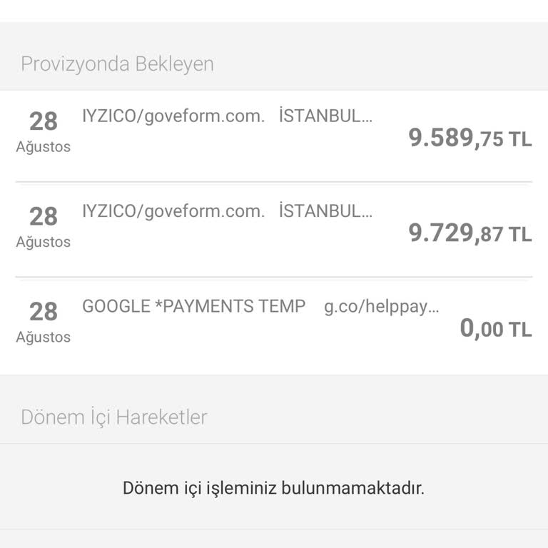 Iyzico Kredi Kartımdan Benden Onaysız Online Pos Üzerinden Çekim Yaptı