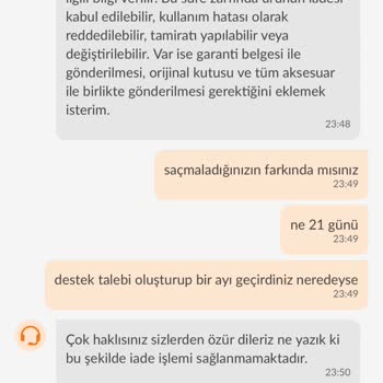 Trendyol Orijinal Ürün Satmıyor Ve Telafi Yapmıyor