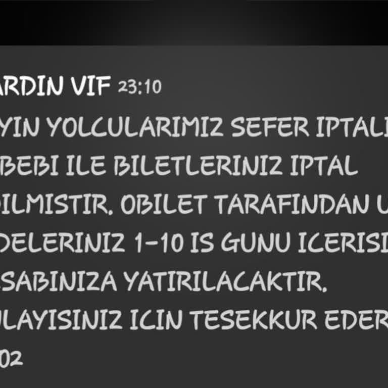 Obilet Bilet İptali Son Gün Bilet İptali Nasıl Yaparsınız?