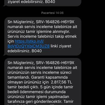 Emsan Stand Mikserin Yedek Parça Ve Garanti Sorunu