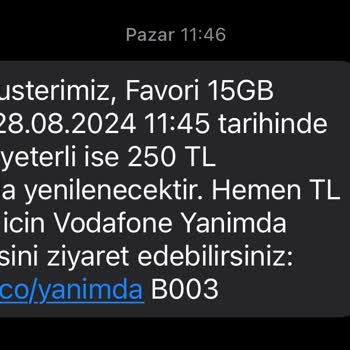 Vodafone Tarife Ücretinde Ani ve Yüksek Artış Şoku!