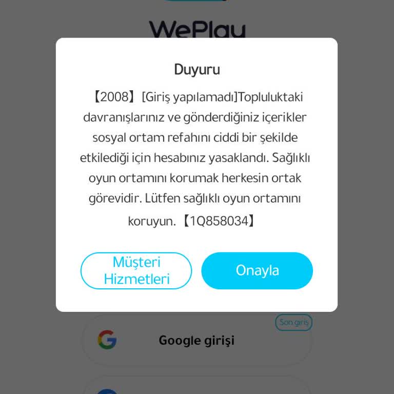 WePlay Haksız Cihaz Ve IP Banı Sorunu
