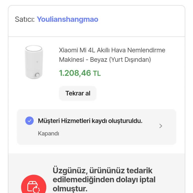 Hepsiburada İlan Fiyatı Artırıp Beni Mağdur Etti