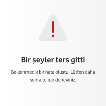 Vodafone Yanımda Uygulamasında Veri İzinleri Görüntülenemiyor