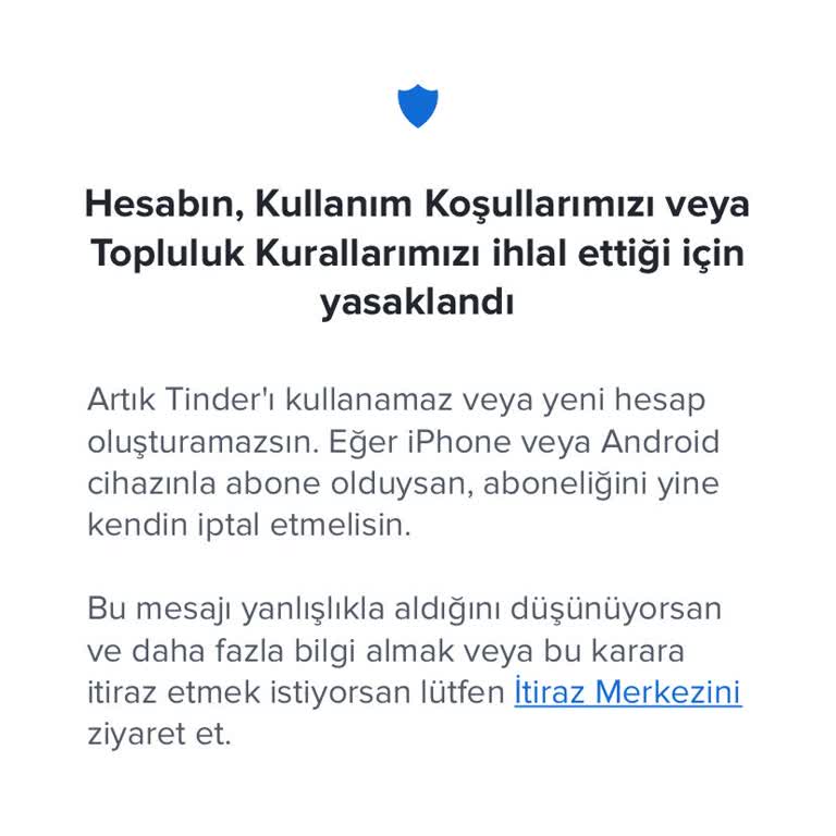 Tinder Kullanılmayan Hesap Nasıl İhlal Yer