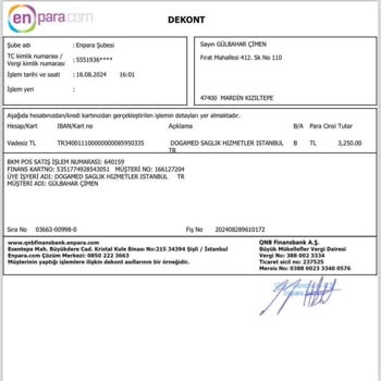 Doğa Hospital Özel Hastanede Yaşanan Ödeme Sorunu