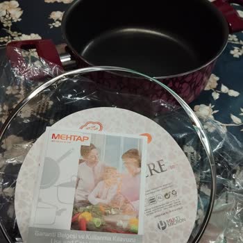 Mehtap Mutfak Eşyaları Tencere Kapağındaki Bükülmeler