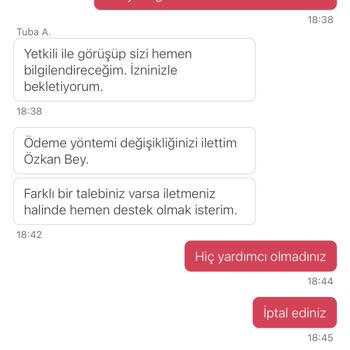 Yemeksepeti Ödeme Yöntemi Mağduriyeti