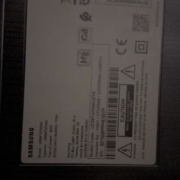 Samsung 58 TU7000 Panel Arızası