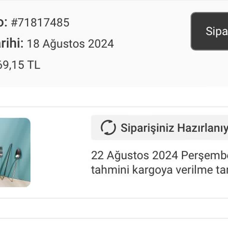 Karaca Züccaciye Karaca Kargoya Vermeme Mağduriyeti