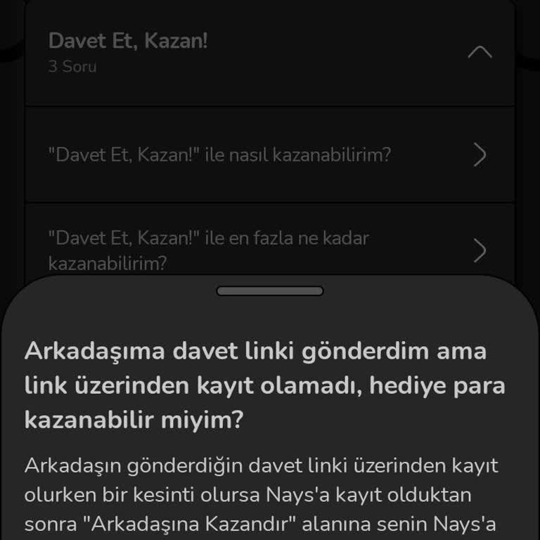Nays Referans Kayıt Problemi