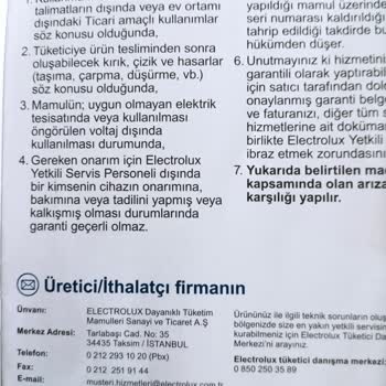 Sabancı Yardım Vakfı Sabancı Holding Kapsamındaki Teknosa'NIN Sattığı Fason Süpürge