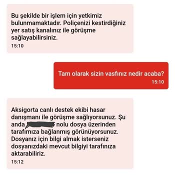 Aksigorta Yalan Poliçe Beyanı Ve İptalini Sağlamamak İçin Bahaneler.