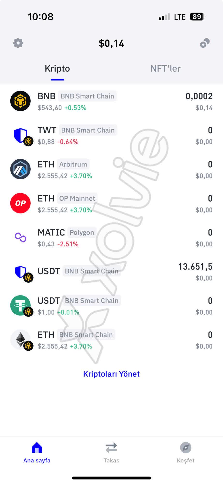 Trust Wallet Money Tranfer Problem From Trustwallet To BTCTURK - Xolvie