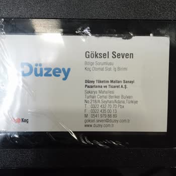 Düzey Gıda Koç Holding Kahve Otomatı
