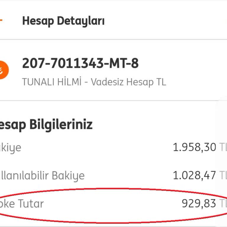 ING Bank Emekli Maaşına Bloke