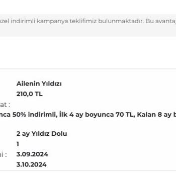 Digiturk'te Bomboş Bir Pakete Taahhüt Yenilemek İstemiyorum