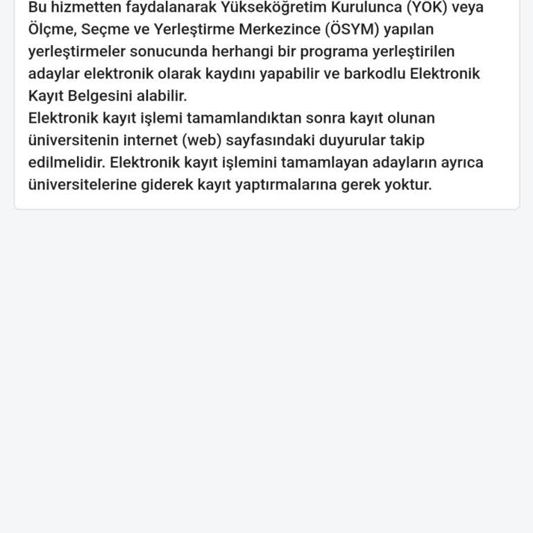 Anadolu Üniversitesi Açıköğretim Kayıt Yapma