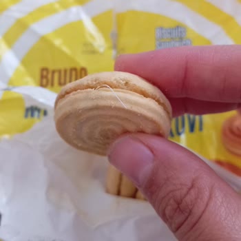 BİM Kremalı Bisküviden Plastik Tel Parçası Çıktı