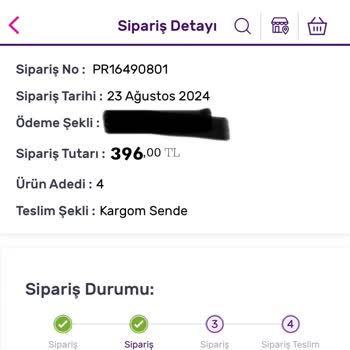 Gratis Ürünü Kargolamıyor 1 Hafta Oldu
