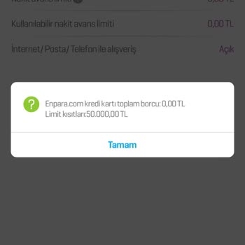 Enpara Kredi Kartı Limit Kısıtı Sorunu Ve Mağduriyet