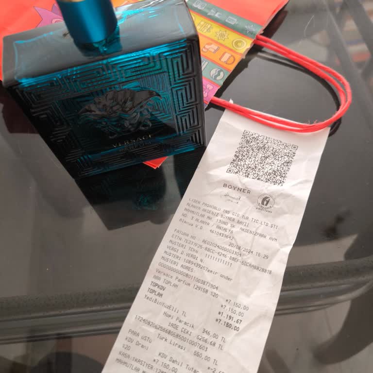 Boyner Versace Eros Parfüm Sahte Çıktı