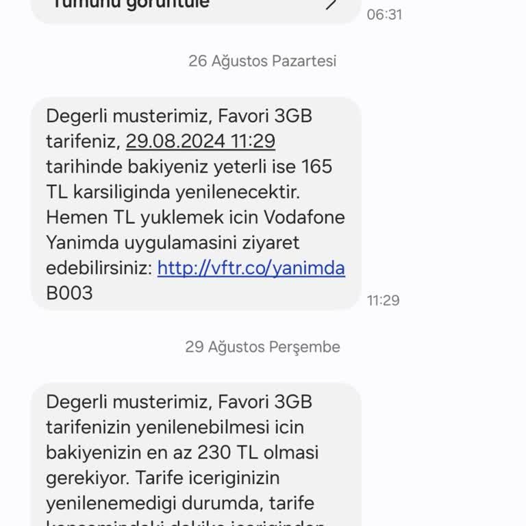 Vodafone Paket Fiyatı 3 Günde %40 Arttı