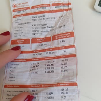Gediz Elektrik Perakende Mobil Uygulama Fatura Mağduriyeti