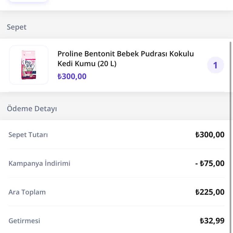 Getir Çarşı Sipariş İade Süreci