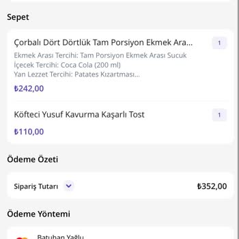 Köfteci Yusuf Sadece Ekmek Yolladı
