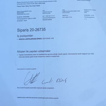 Mercedes Vito Lastikler Sorunu