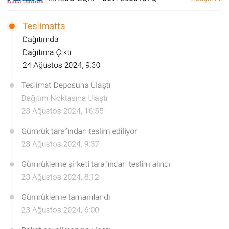 Mirlog Siparişim Nerede Siz Nasıl Bir Kargo Şirketisiniz