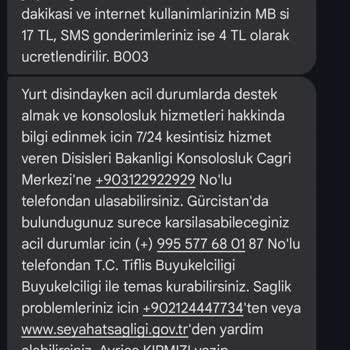 Yurt Dışı Kullanımı Olmadan Faturaya Ekstra Ücret Yansıtılması
