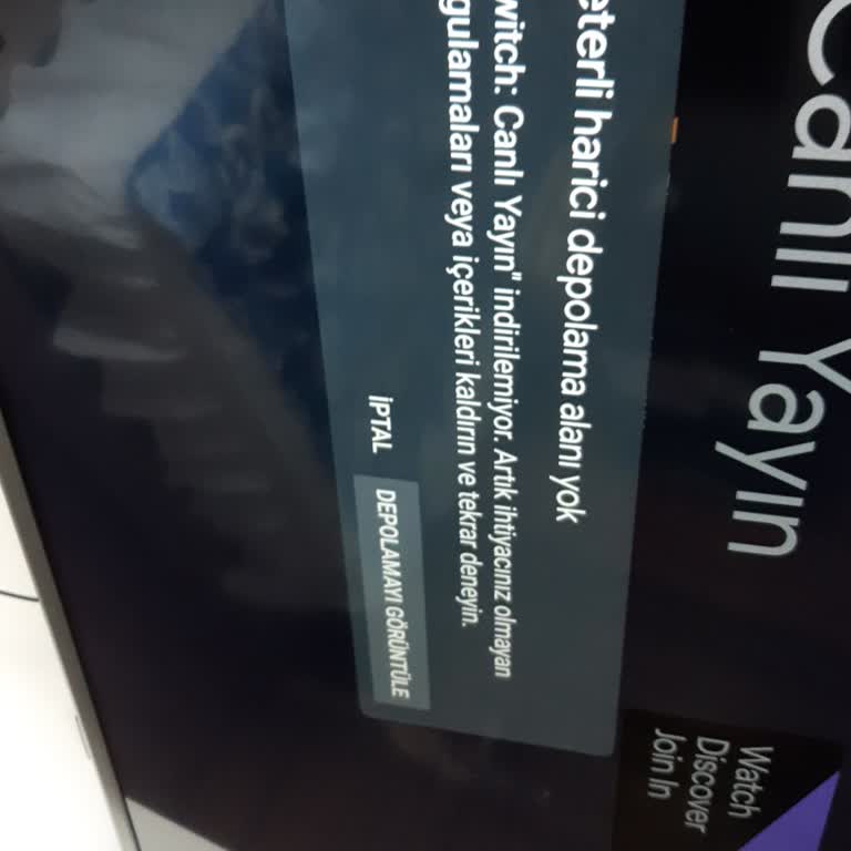 PHILIPS TV Philips Depolama Problemi