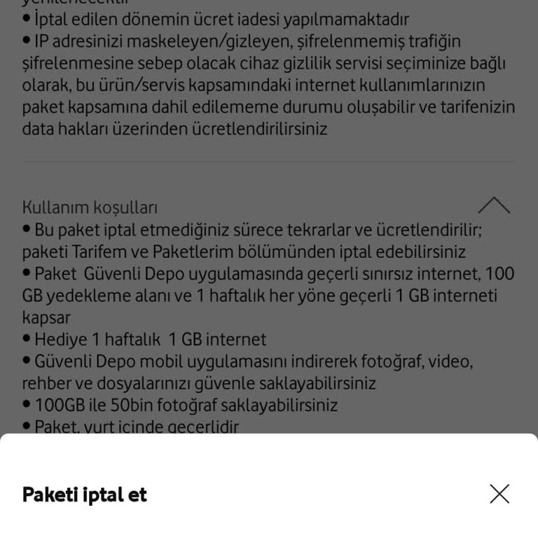 Vodafone Ek Paket İptal Sorunu: Haftalardır Çözüm Yok!