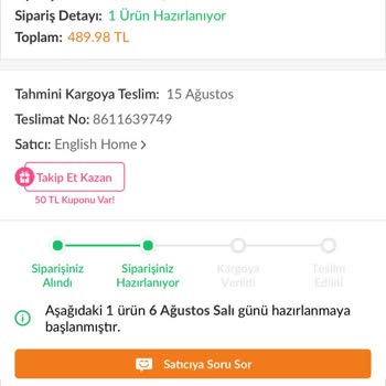 Trendyol Ürün Teslimini Sağlamayan Satıcı İçin İşlem Yapmıyor