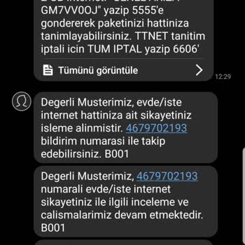 Türk Telekom-DOĞRU Bilgi Ve Hizmet Vermiyor