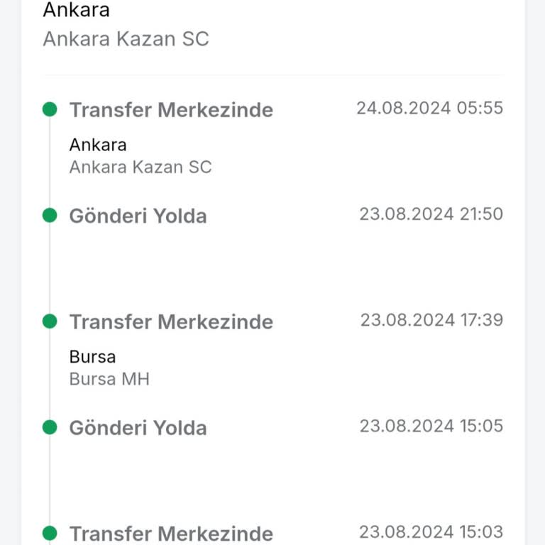 Trendyol Express Ürünümü 5 Gündür Transfer Merkezinde Bekletiyor