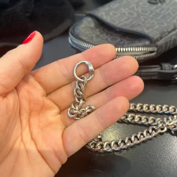 Benetton Çanta Zincir Kararması