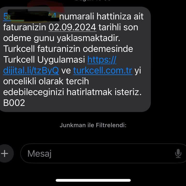 Otomatik Ödeme Varken Sürekli Gelen Fatura Hatırlatma Mesajları