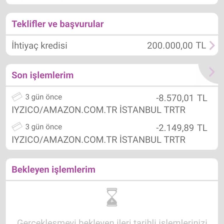 Amazon İzinsiz Kredi Kartımdan Para Çekimi