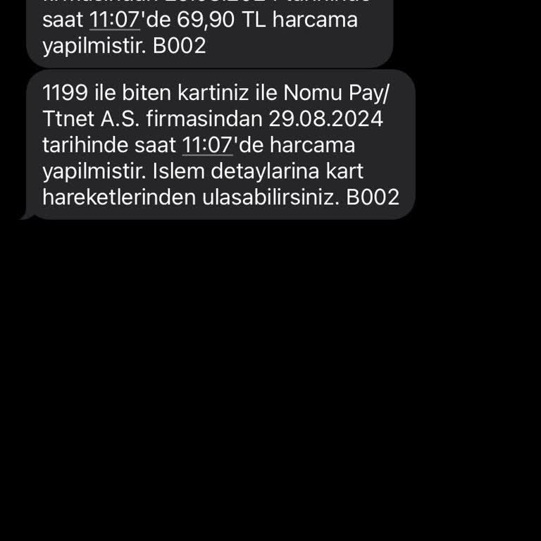 Nomupay Bilgi Dışı Para Kesintisi