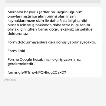 İşin Olsun Kişisel Bilgilerin İşlenmesi Şikayeti