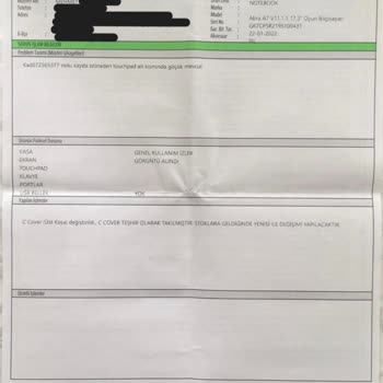 Monster Teknik Servis Laptopuma Zarar Verdi!